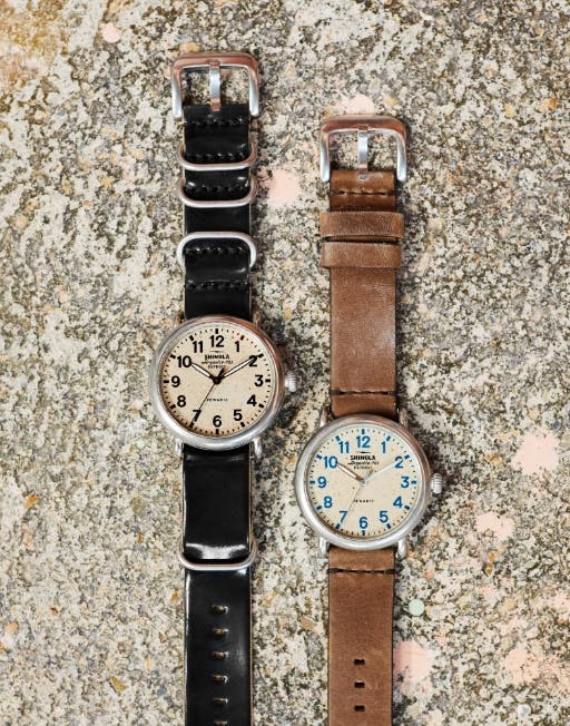 shinola pewabic watch