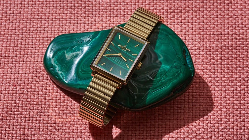 Gomelsky hotsell malachite watch