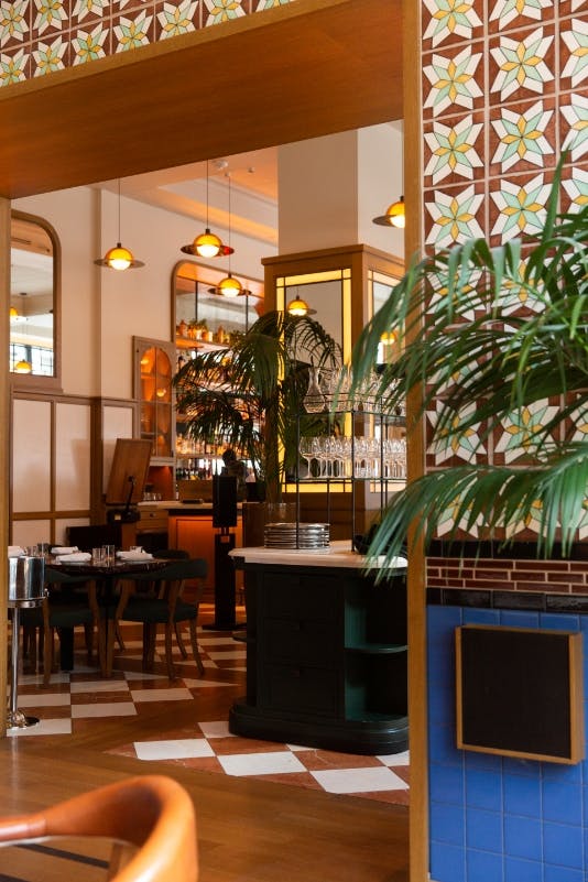 Lobby at the Shinola Hotel